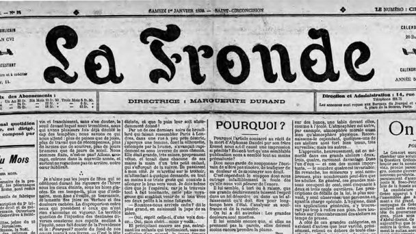 Газета La Fronde