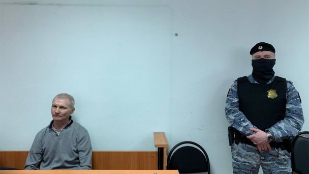 Алексей Москалев на заседании суда (Фото sotavisionmedia / Telegram)