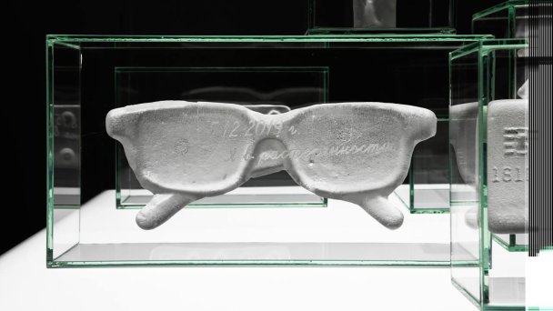 Выставка Владимира Копейкина «Предел прочности» в Музее АРТ4. Очки (Фото DR)
