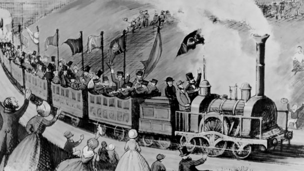 Реклама первого пакетного путешествия Томаса Кука на поезде. (Фото Thomas Cook)