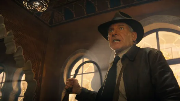 Харрисон Форд в фильме «Индиана Джонс и колесо судьбы»