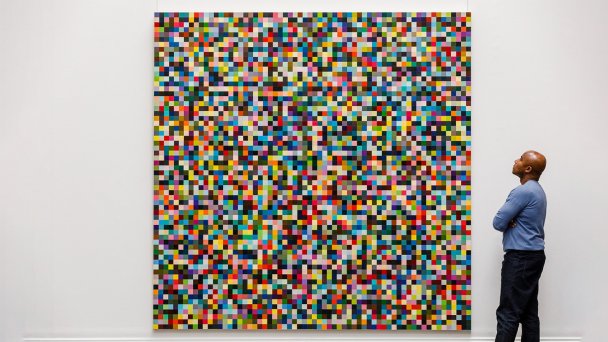 Герхард Рихтер, «4096 цветов» (Фото Sotheby’s)