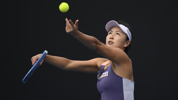 Теннисистка Пэн Шуай (Фото Fred Lee / Getty Images)