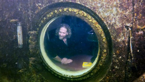  Джозеф Дитури по прозвищу Dr. Deep Sea  (Фото Frazier Nivens / Florida Keys News Bureau / Reuters)