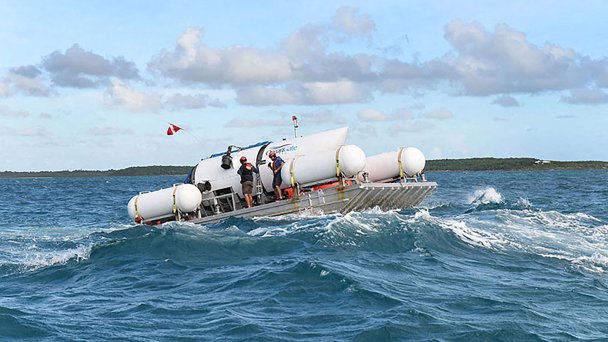  Подводный аппарат Titan компании OceanGate Expeditions (Фото ABACA via Reuters Connect)