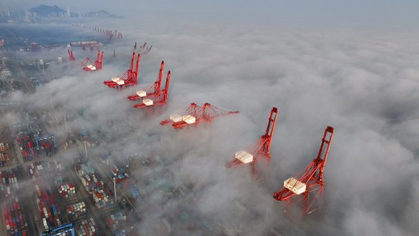 Порт Ляньюньган, Китай (Фото VCG via Getty Images)