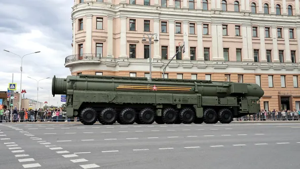 Автономная пусковая установка ПГРК "Ярс" (Фото Олега Елкова / ТАСС)