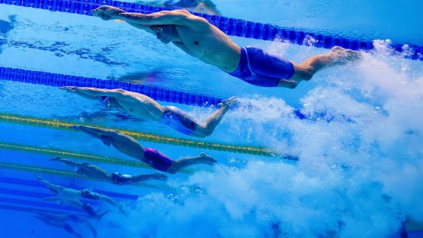 На чемпионате мира по водным видам спорта в Фукуоке в 2023 году (Фото Zuma / TASS)