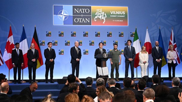Саммит НАТО в Вильнюсе (Фото Sean Gallup / Getty Images)