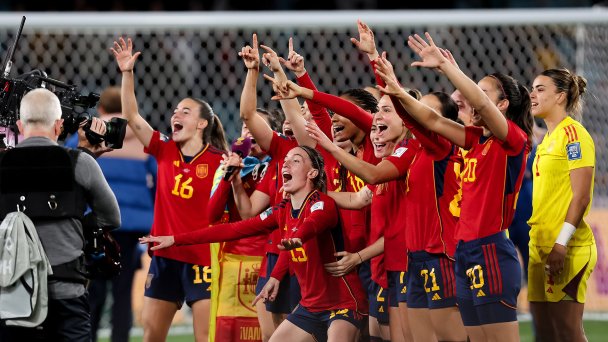 Сборная Испании стала победителем женского чемпионата мира 2023 года, обыграв в финале Англию со счетом 1:0 (Фото ZUMA / TASS)