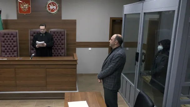 Суд по делу редактора «Радио Свобода» (признано Минюстом иноагентом) Алсу Курмашевой (Фото AP / TASS)