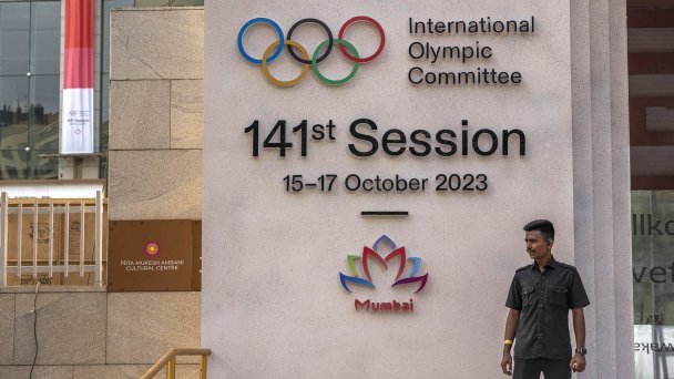 Заседание исполнительного комитета Международного олимпийского комитета в Мумбаи (Фото AP / TASS)