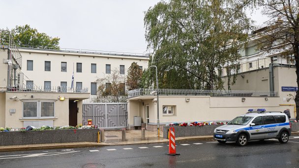 Посольство Израиля (Фото Сергея Савостьянова / ТАСС)