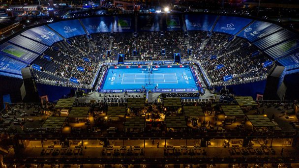 Арена Дирия в Саудовской Аравии (Фото Diriyah Tennis Cup)