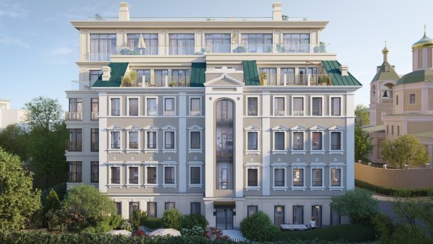 Самый продаваемый клубный дом в Москве строится на Остоженке