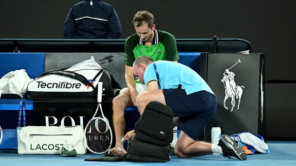 Теннисный турнир Australian Open, 2-й круг Даниил Медведев  (Фото James Ross / EPA / TASS)
