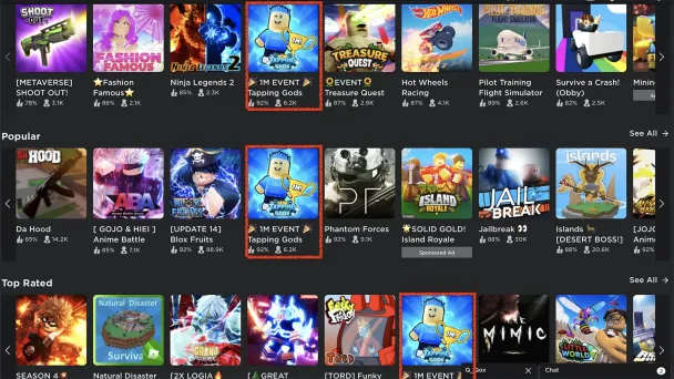 Скриншот Roblox
