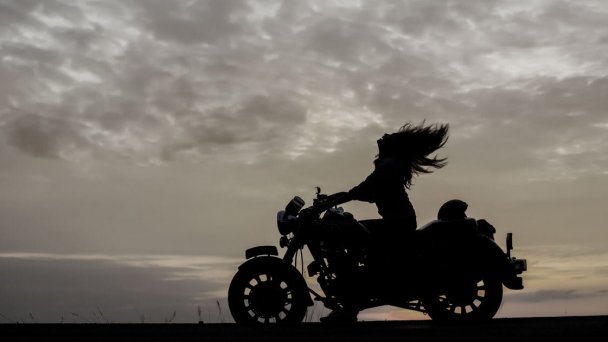 Фото из рекламной кампании Harley-Davidson