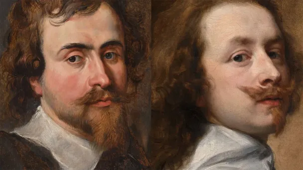 Автопортреты Рубенса и Ван Дейка на торгах (Фото Sotheby’s)