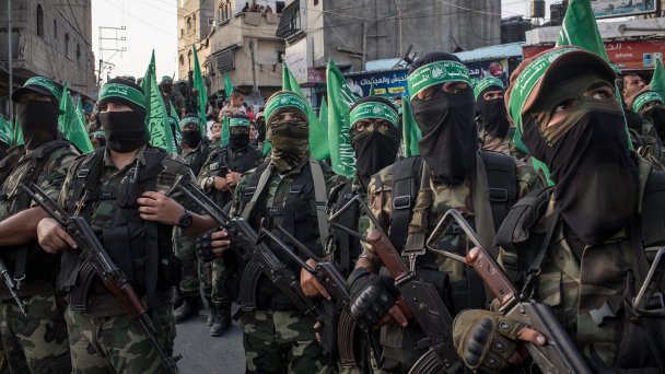 Боевики Хамас (Фото Chris McGrath / Getty Images)