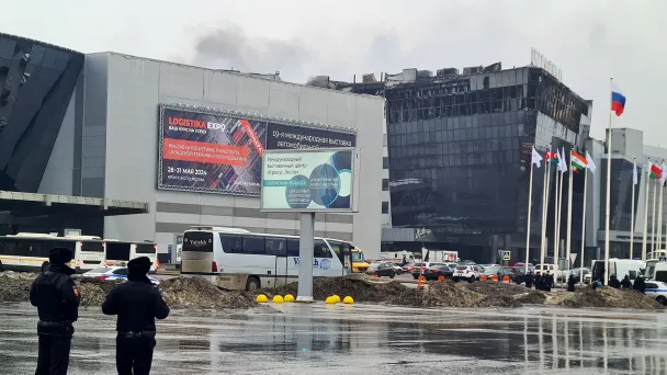 Здание концертного зала Crocus City Hall (Фото Дениса Воронина / Агентство «Москва»)