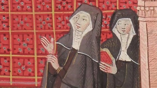 Средневековые монахини 