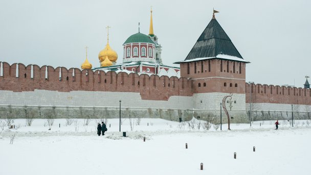 Тульский кремль остается главной достопримечательностью области, туристический поток в которую постоянно растет. В 1997 году в регион приехало 16 400 человек, а в 2023 году — более 1,7 млн (Фото Валерия Нистратова для Forbes)