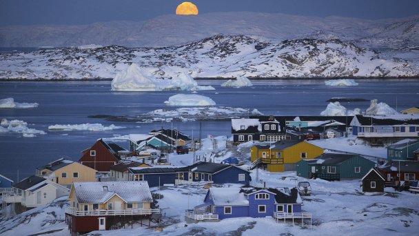 Илулиссат, Каасуитсуп, Гренландия (Фото Getty Images)