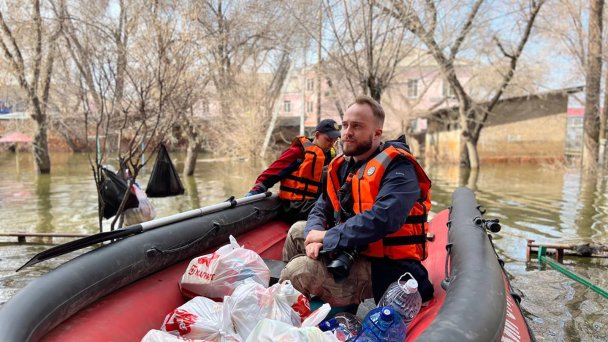 Помощь пострадавшим в Оренбургской области (Фото благотворительного фонда «Банк еды «Русь»)
