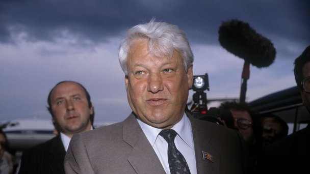 Борис Ельцин (Фото Shepard Sherbell / Corbis via Getty Images)