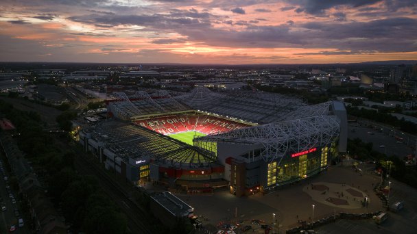  Вид с воздуха на стадион «Олд Траффорд» (Фото Getty Images)