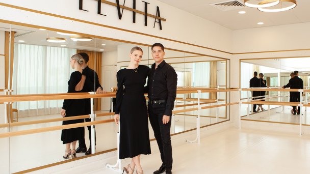 До открытия балетных студий Ксения и Артур Гуфрановы пробовали запустить более десятка различных проектов (Фото Олеси Асановой для Forbes)