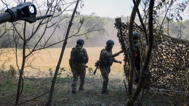 Курская область. Боевая работа артдивизиона мотострелкового полка в Курской области (Фото Владимира Гердо / ТАСС)