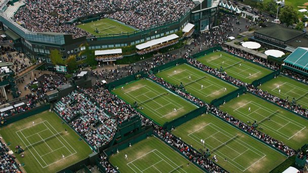 Корты Уимблдона (Фото Getty Images)