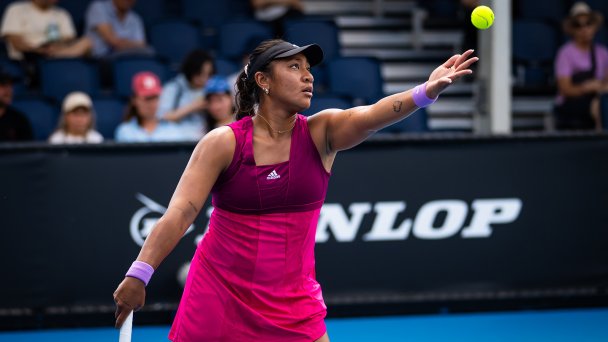 Дестани Айава во время игры на Australian Open (Фото Robert Prange / Getty Images)