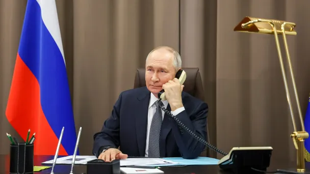 Владимир Путин (Фото Александра Казакова / Пресс-служба президента РФ / ТАСС)
