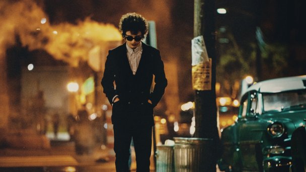 Кадр из фильма «Боб Дилан: Никому не известный»