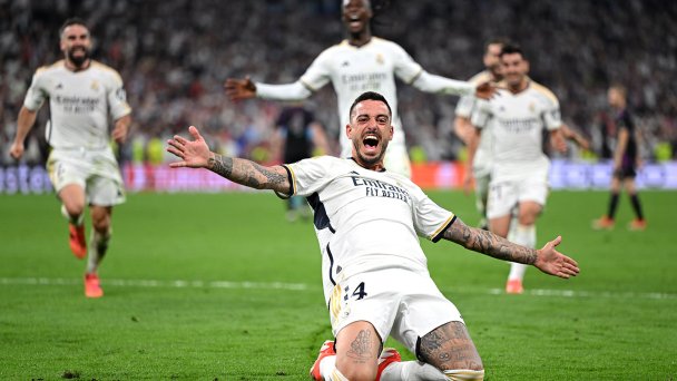 Мадридский «Реал» во время матча (Фото David Ramos / Getty Images)