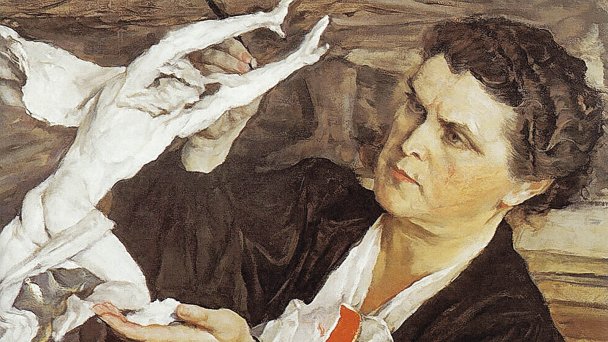 Михаил Нестеров. Портрет Веры Мухиной. 1940 год. (Фото Legion-Media)