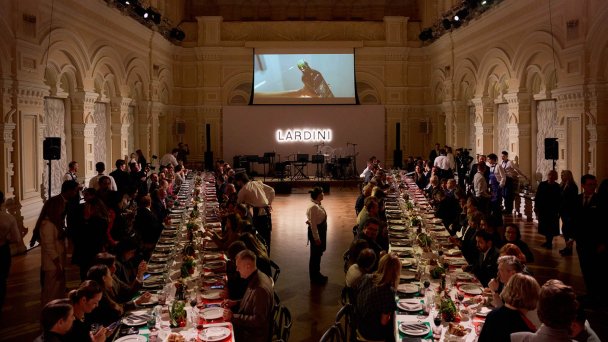 Открытие магазина Lardini в ГУМе (Фото DR)