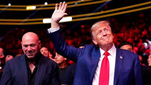 Дана Уайт и Дональд Трамп (Фото Chris Unger / Zuffa LLC via Getty Images)
