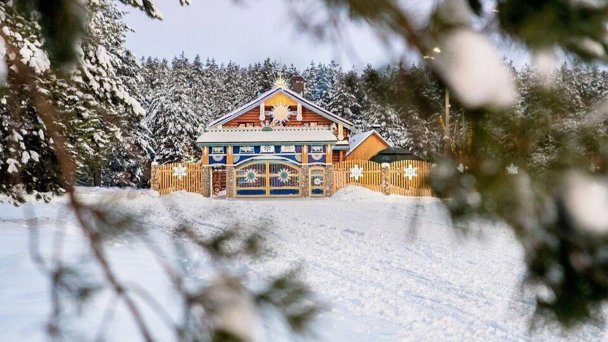 Резиденция воронежского Деда Мороза стала в Нелже первой приманкой для туристов (Фото DR)