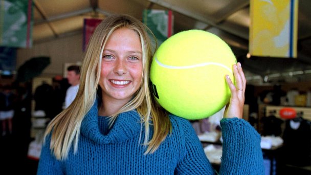 Мария Шарапова 2001 год (Фото Gamma-Rapho via Getty Images)