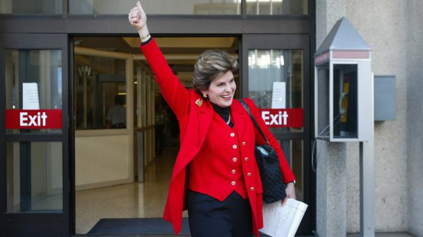 Глория Оллред (Фото Deanne Fitzmaurice / San Francisco Chronicle via Getty Images)