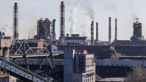 Череповецкий металлургический комбинат, входящий в состав ПАО "Северсталь" (Фото Сергея Карпухина / ТАСС)