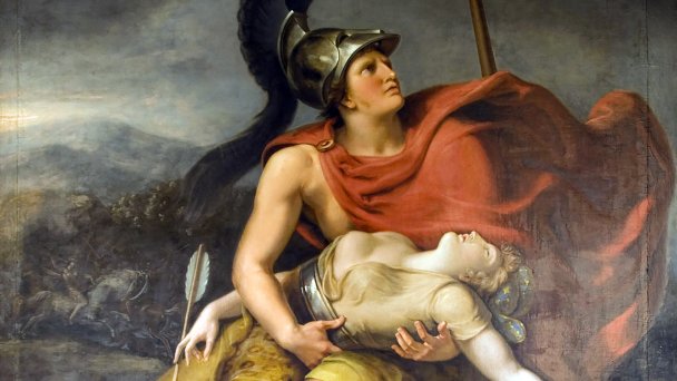 Ахилл и Пенфесилея (Фото Wikimedia)