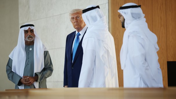 Дональд Трамп в Абу-Даби (Фото Win McNamee / Getty Images)