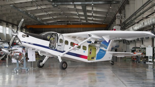 Самолет ЛМС-901 «Байкал» (Фото Доната Сорокина / ТАСС)