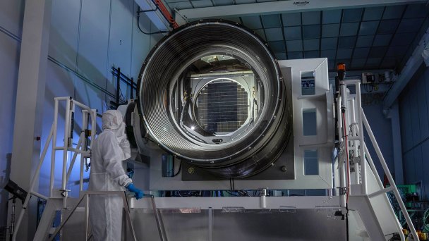 Камера Vera C Rubin Observatory (Фото Jacqueline Ramseyer Orrell / SLAC National Accelerator Laboratory)