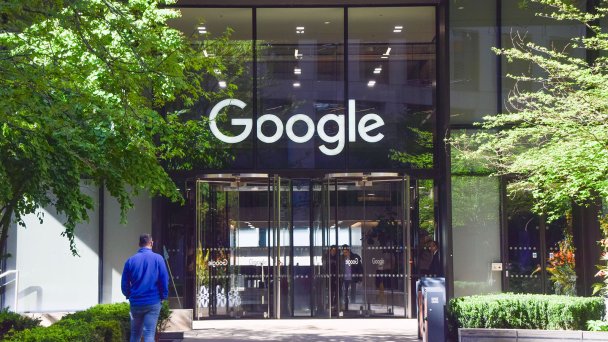 Штаб-квартира Google на Кингс-Кросс, Лондон (Фото Vuk Valcic / SOPA Images / LightRocket via Getty Images)